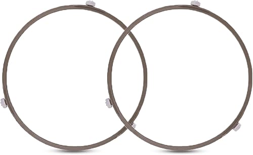 WAFJAMF Anillo giratorio de microondas de 7 pulgadas, bandeja para horno de microondas, anillo de soporte de rodillo giratorio, bandeja de placa de