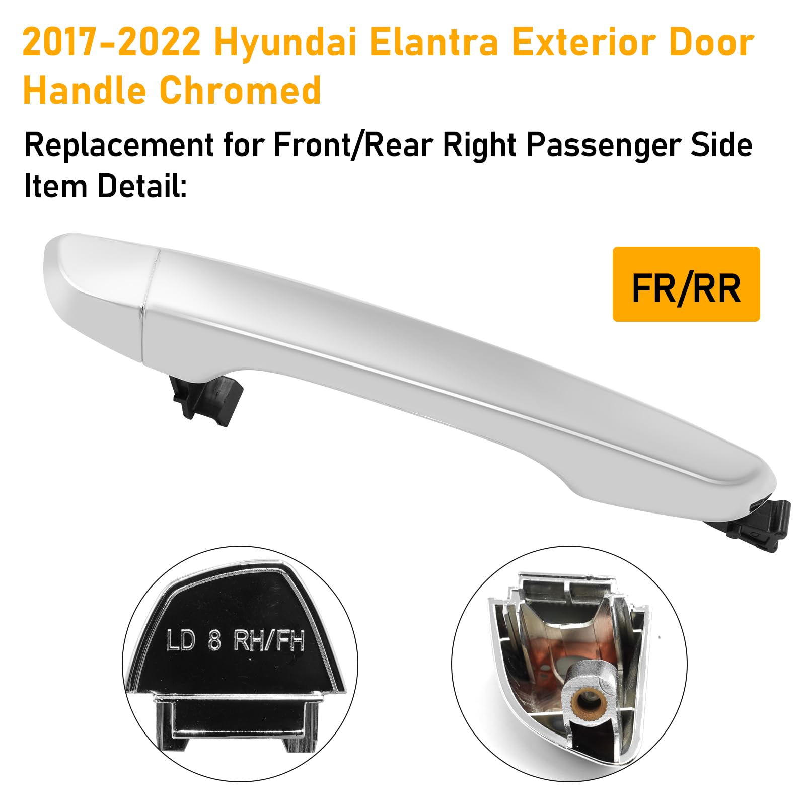 Voiture Poignée Porte Extérieure Poignée Pour Hyundai Pour