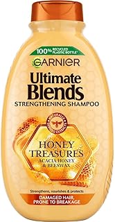 Garnier Ultimate Blends Honey Treasures Shampoo, 400ml