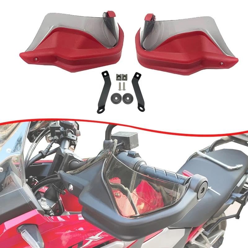 Handbeschermer Handbeschermers Motorfietsen Voor CTX700 Voor Integra 750 NC700X NC750S CB500X 2013-2023 2022 2021 2019 2018 2017 2016 Handguard Handbescherming Windscherm Hand Guards Cover (Size : Re
