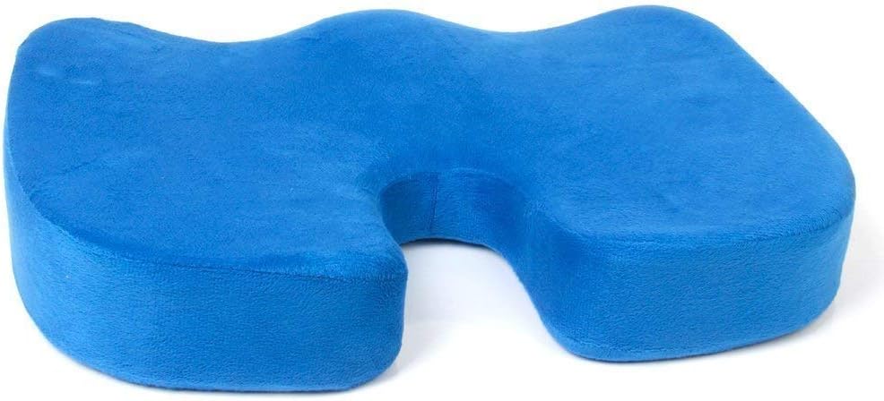 Orthowala -Coccyx Orthopedic Seat Cushion for Relief From Lower Back Pain, Sciatica. Ergonomic Multi Use for The Car, Colour May Be Vary
