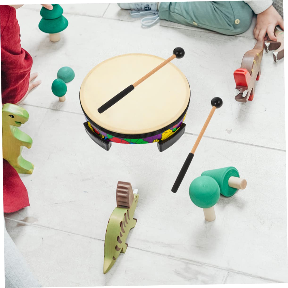 Abaodam 4 Juegos De Mazos Para Instrumentos Musicales Baquetas Para Estudiantes Mazos De Percusión Mazos De Marimba Listos Para El Escenario 2 Pares X 4