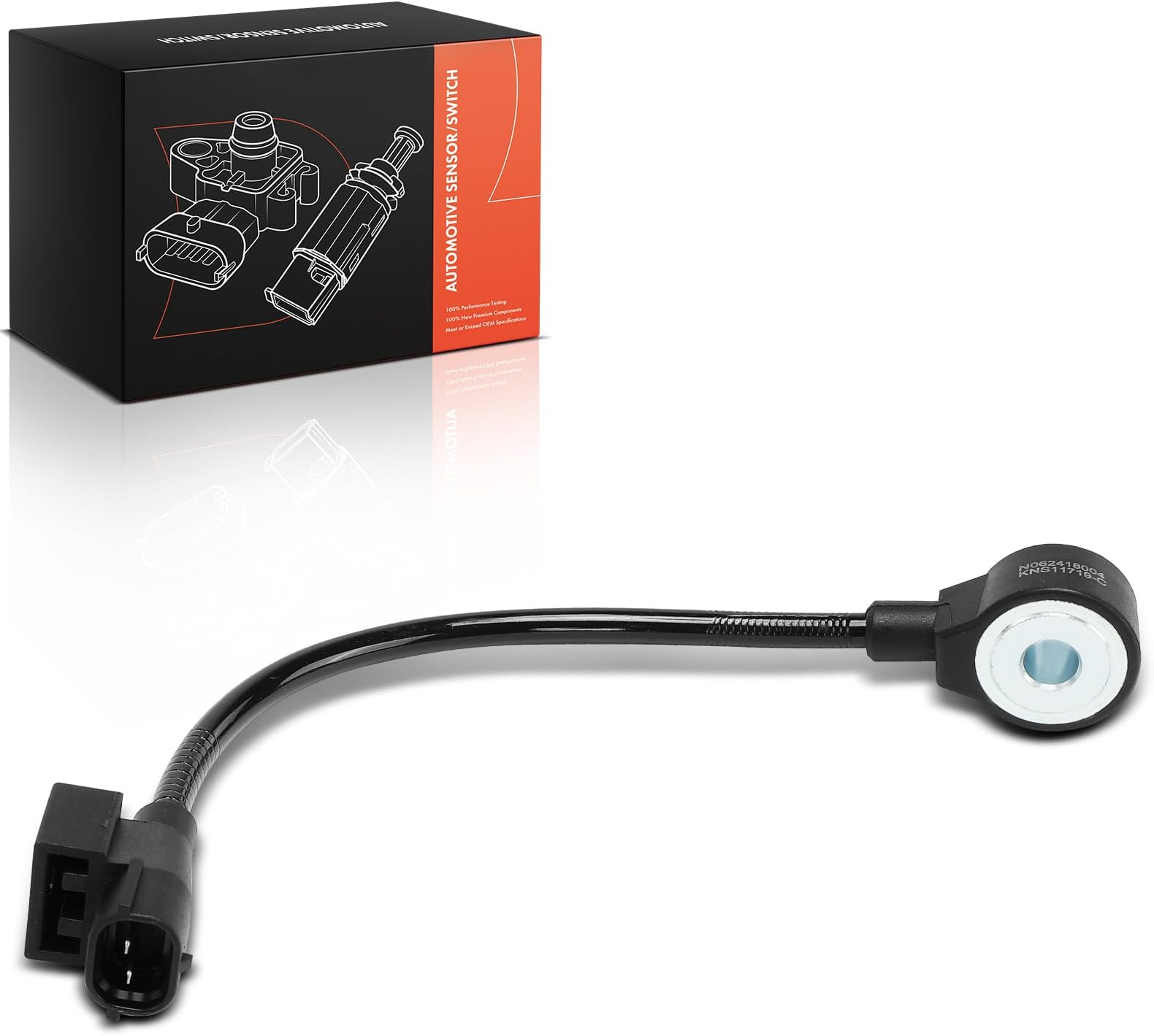 Frankberg Knock Sensor Knocker 2-Pin Compatible with Forester SG Impreza Station Wagon G.G Impreza Notchback G.E GV Legacy V BM Outback BR Replace# 22060AA140