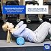 Rolling With It Foam Roller with High Density for Physical Therapy, Muscle Roller for Exercise and Muscle Recovery, Eco-Friendly Back Roller, Firm and Smooth Surface Massage Roller, Size: 18 inches