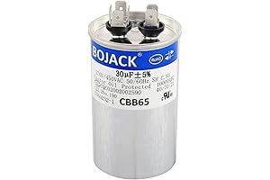 BOJACK Electric Motor Starting Capacitor for Enhanced Motor Performance