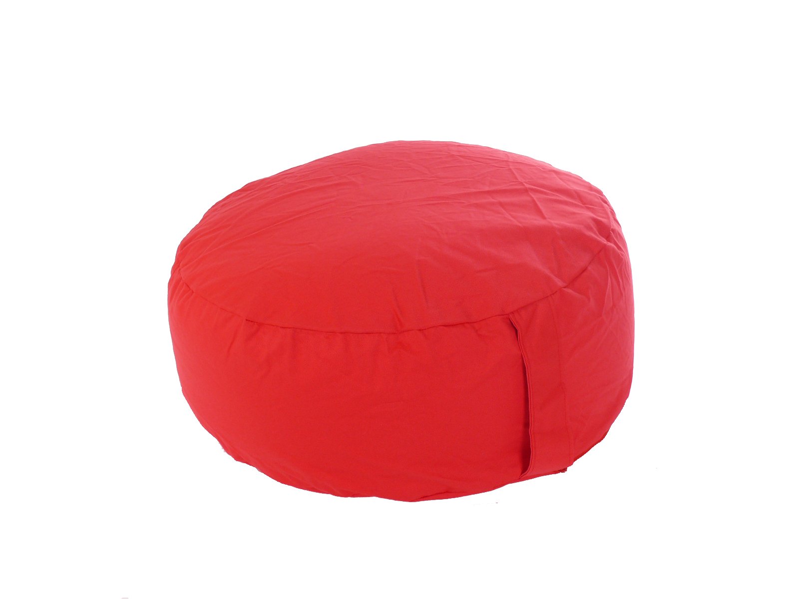 Pouffe Foot Stool Bean Bag With Beans Red