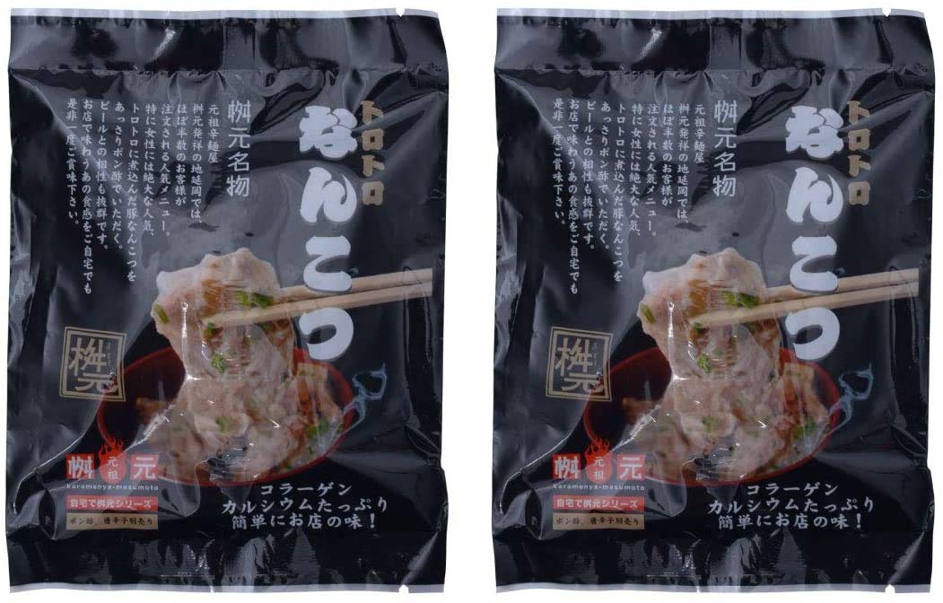 Amazon.co.jp: 辛麺屋 桝元 トロトロなんこつ 150g × 2袋 : 食品・飲料
