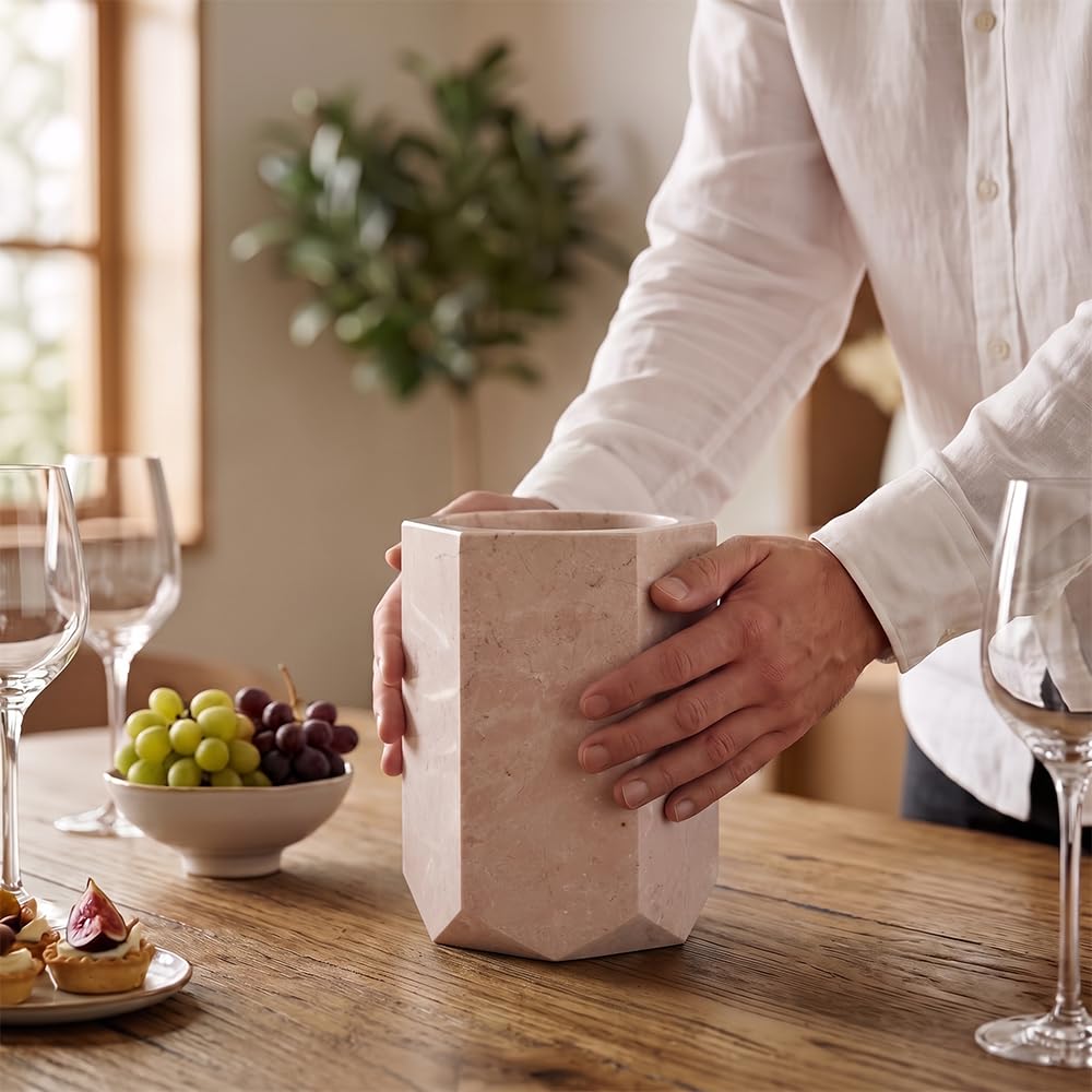 Radicaln Marble Wine Chiller Bucket for 750ml Wine & Champagne Bottles — Amazon image 3