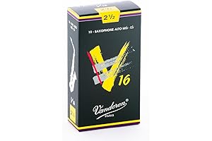 Vandoren SR7025 Alto Sax V16 Reeds: Precision-Crafted for Exceptional Performance