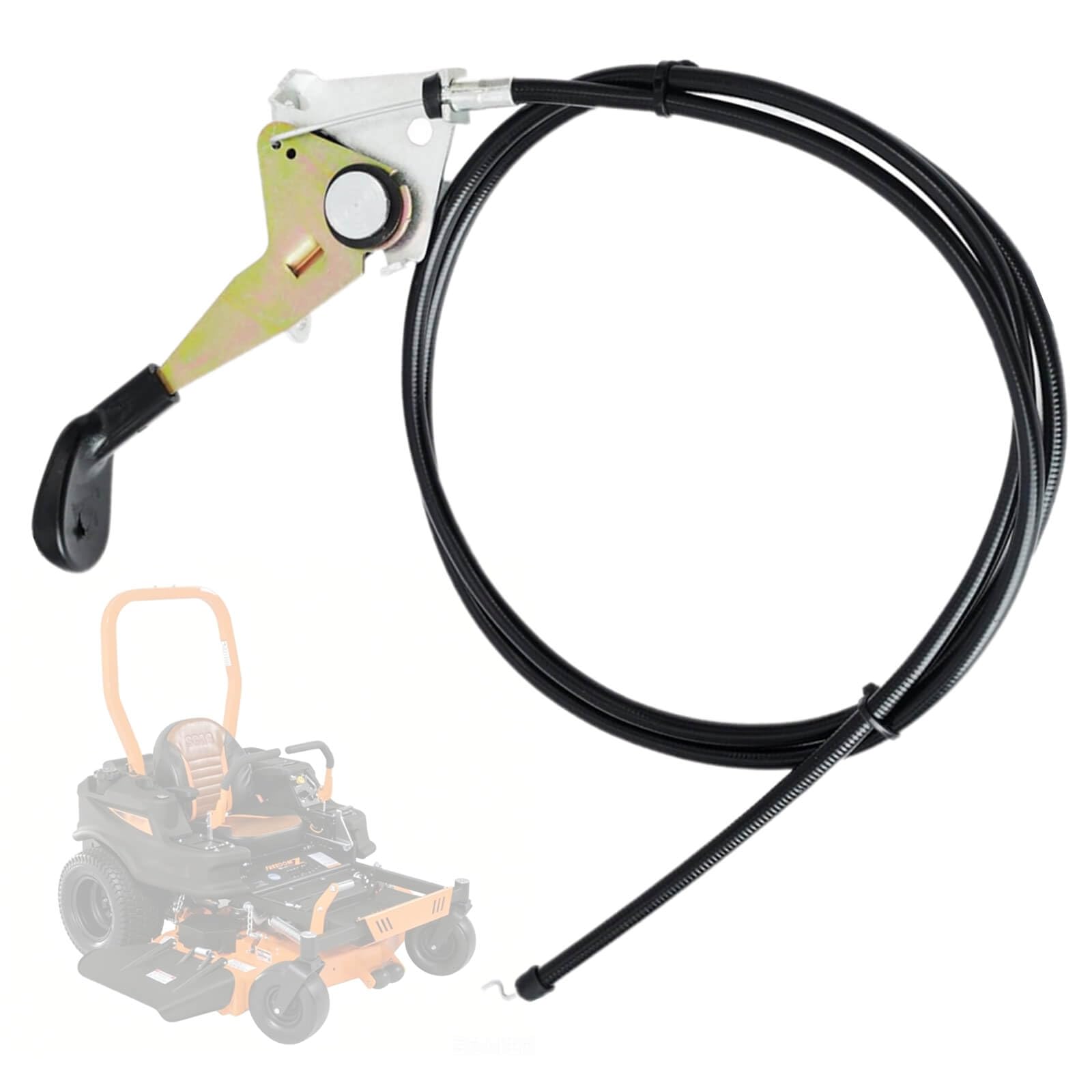 Cavo di controllo dell'acceleratore da 134,6 cm per tosaerba Scag Freedom Z Zero Turn, sostituisce 483434 cavo dell'acceleratore per tosaerba