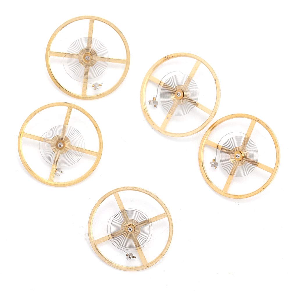 Taidda- Watch Part, Watch Balance Wheel Spring Replacement Accessory Super Durable Watch Movement Parts Balance Wheel for 8205 Watch Movement for Watchmakers Wacth Repair