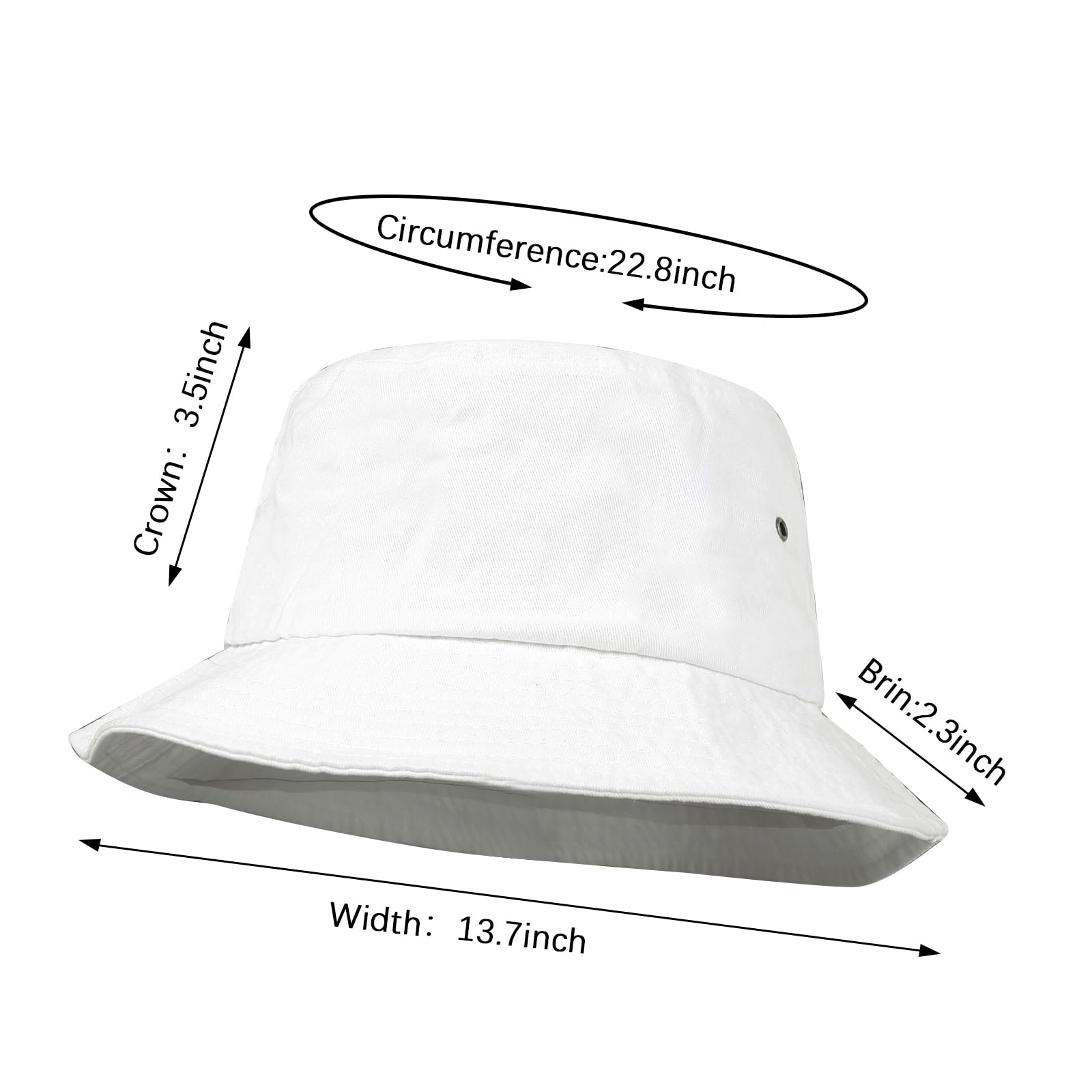 Sombrero de pescador de algodón lavado para verano, playa, sombrero, plegable, para viajes, pesca, para mujeres y hombres