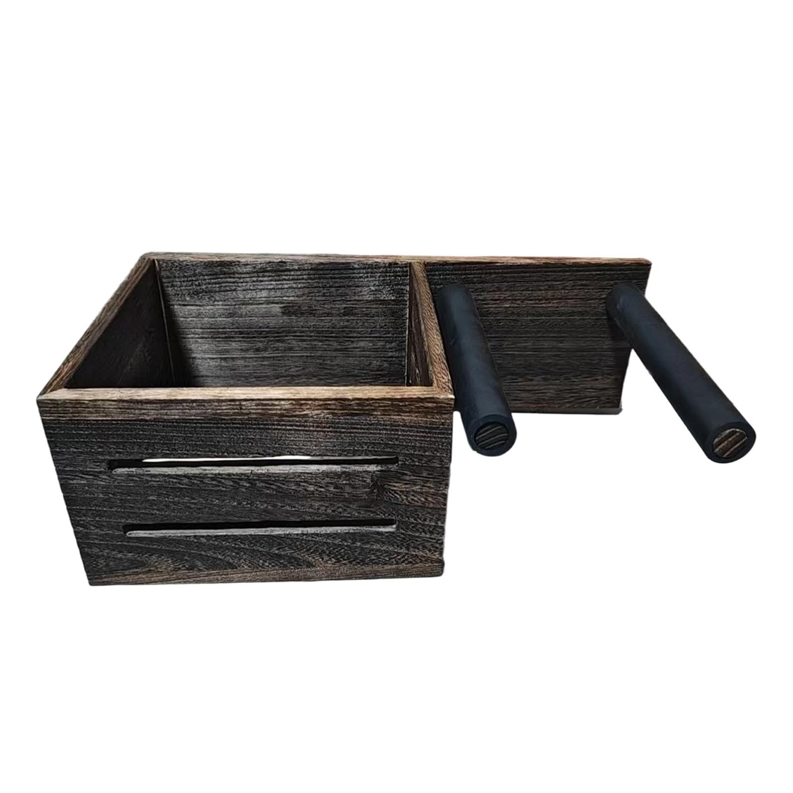perfk Supporto da Parete per Racchetta da Tennis, Facile da installare, Contenitore per Palline in Legno per, Ufficio, Campo da Bar