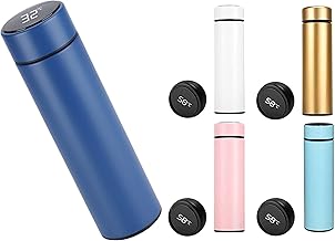 Smart coffee mug with touch screen to display temperature, 500ml