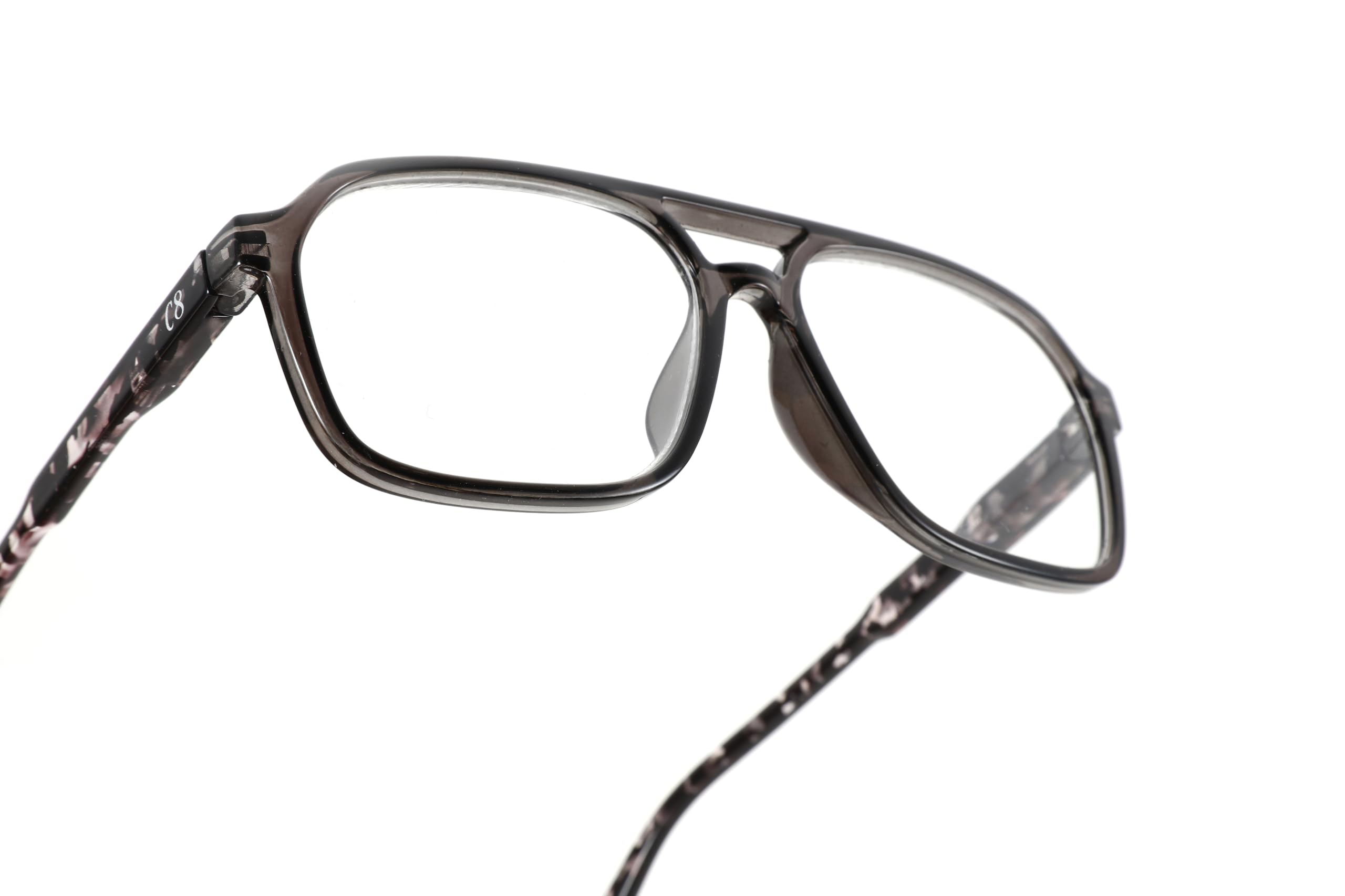 Image secondaire de Corpo-otto Lunettes de lecture Power Gris-Tortue +3,00, Gris - Tortue, 3 Diottria