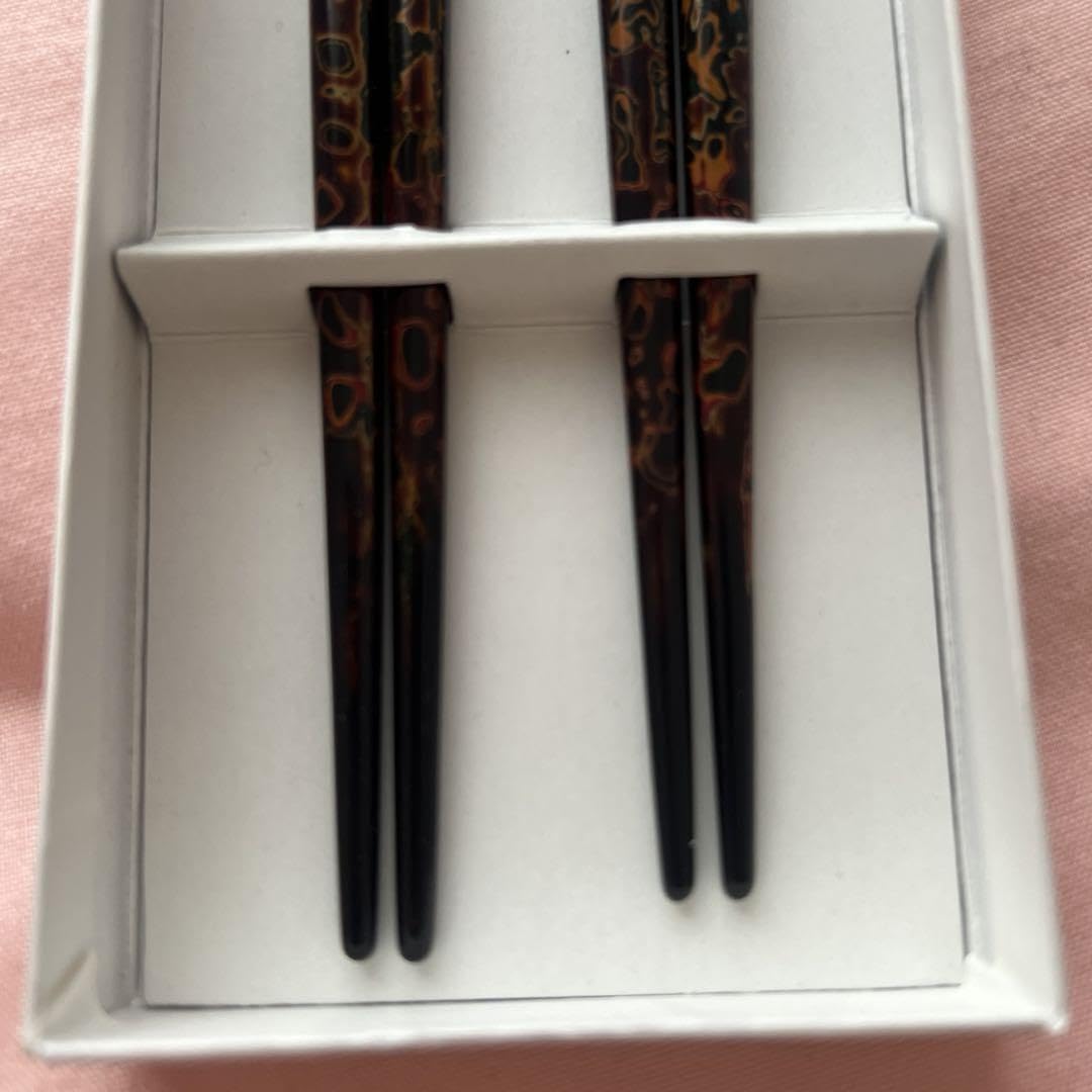 Amazon.co.jp: 坂本彰彦作 津軽塗 夫婦箸 : ホーム＆キッチン 