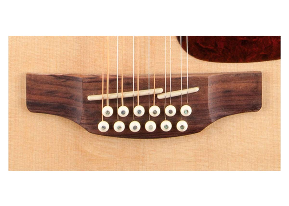 Takamine GJ72CE-12NAT Jumbo Cutaway 12-String Acoustic-Electric Guitar - Image 3