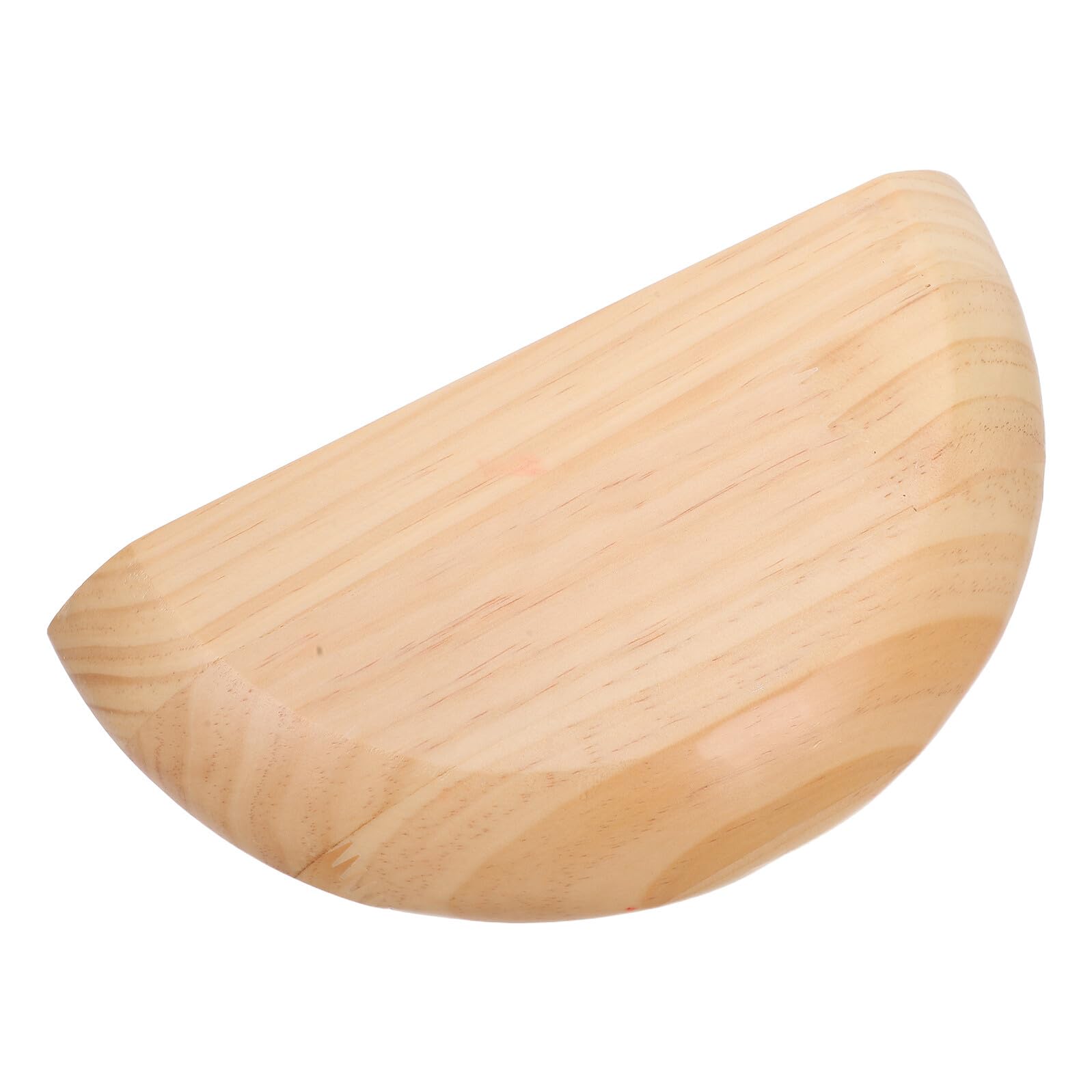 Étagère murale en bois demi-ronde pour résoudre le manque de rangement