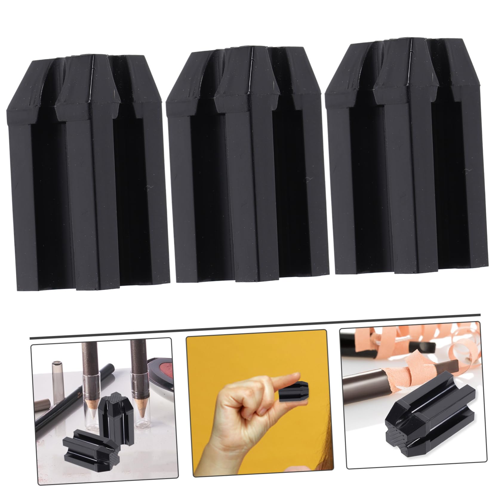 MAGICLULU 12 Pz strumento per affilare le sopracciglia temperamatita temperamatite viaggio tempera matite make up penna sopracciglia penna per sopracciglia matita per occhi trucco