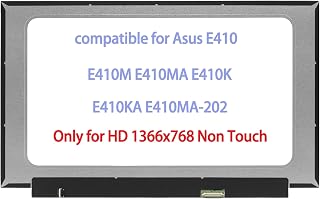 14.0" Replacement for Asus E410 E410M E410MA E410K E410KA E410MA-202 LCD Screen Replacement Display Panel HD 1366x768 (Only for Non Touch)