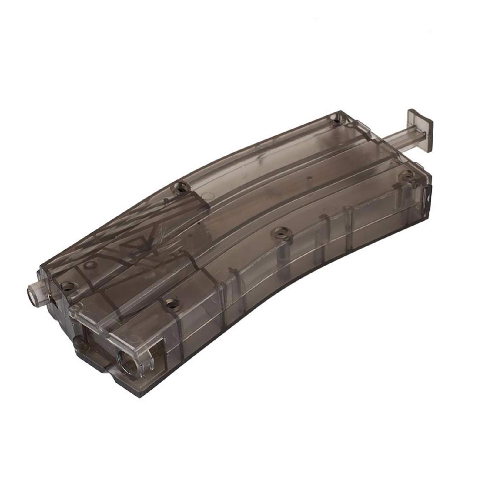 Airsoft Speed Loader Airsoft Paintball Semplificato 500Rd Bb Speed Loader Speedloader Tattico Militare Bb Box per Giochi di Guerra Accessori per Caccia con Pistola