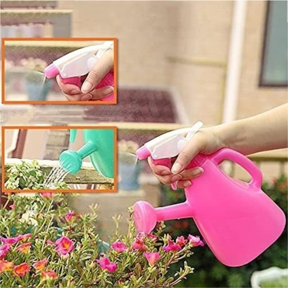 Rozpylacz Konewka Konewki Konewki Plastikowe Konewka Domowa Ręczny Regulowany Opryskiwacz Do Ogrodu Na Zewnątrz Rośliny Kwiatowe Konewka Opryskiwacz (Color : Groen, Size : 11.5 * 22cm)