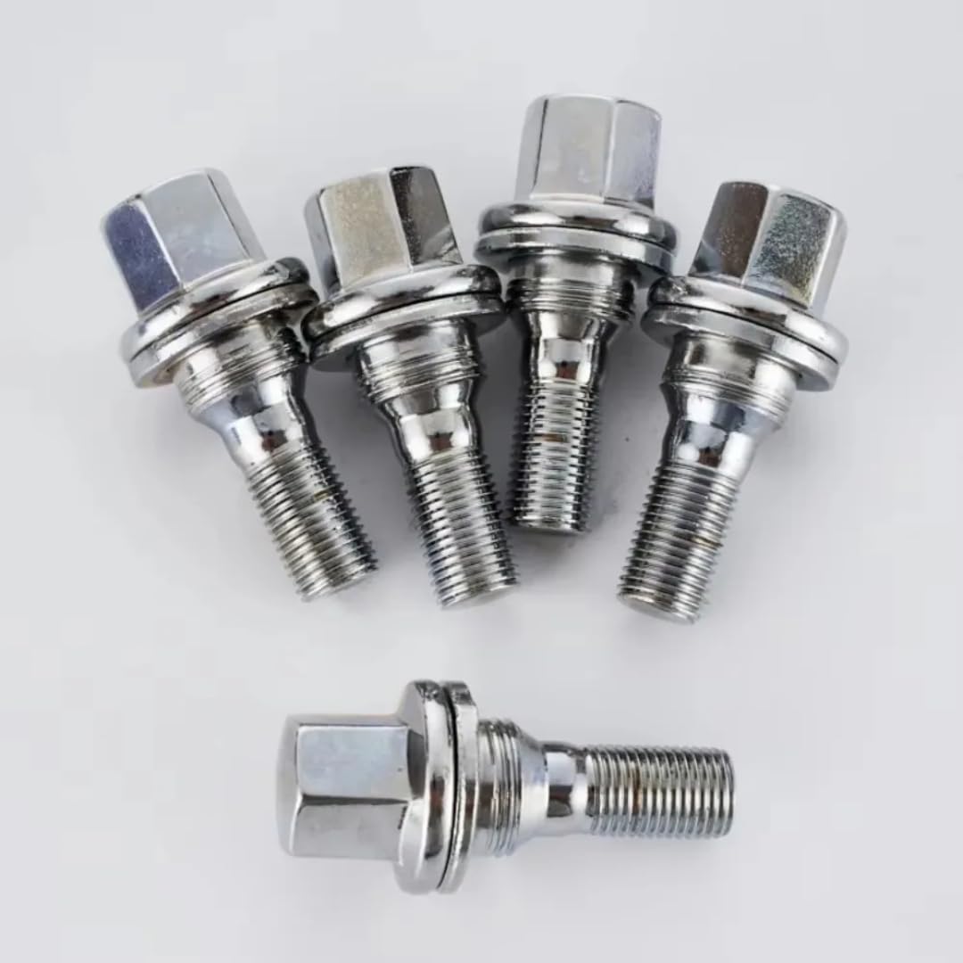 Śruby do Kół dla Peugeota, dla Citroena, śruby dla kół M12x1,25, śruby piasty, sześciokątne, 19 mm, długość 63 mm