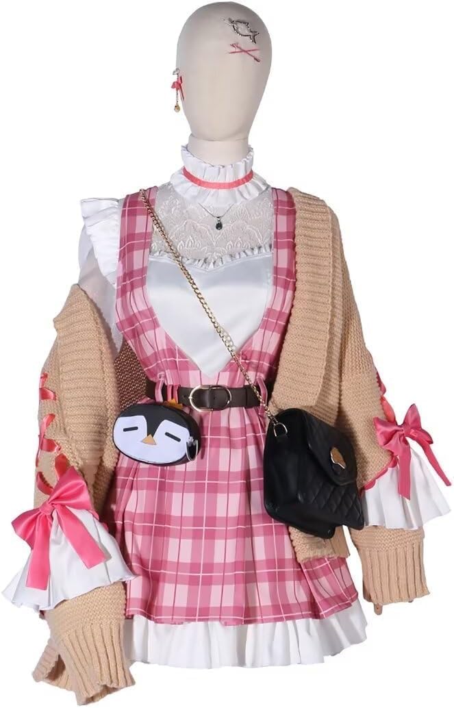 サンタ刺繍ピンクハウスのタブリエ ワンダフルワールド サンタ刺繍ピンクハウスのタブリエ ワンダフルワールド