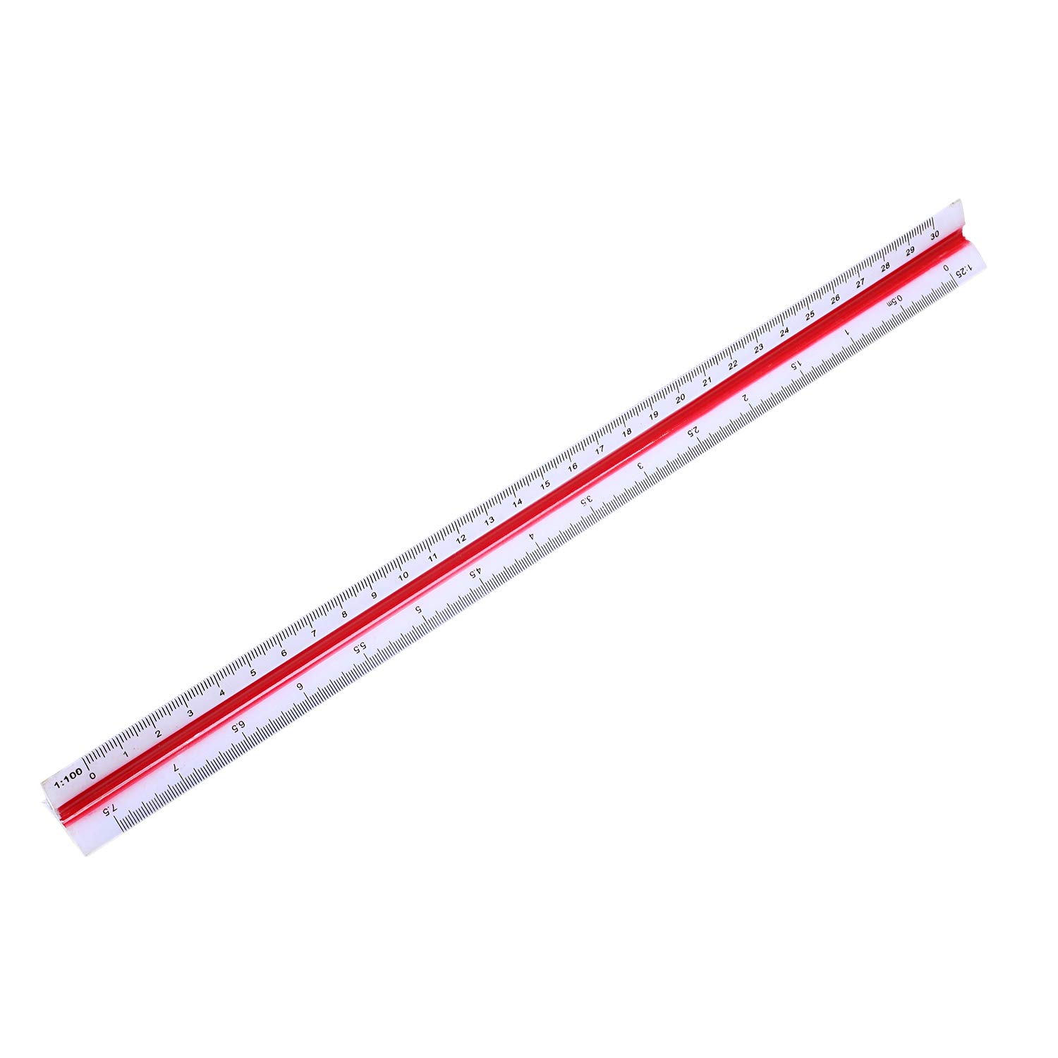 1:20 1:25 1:50 1:75 1:100 1:125 Regla de Escala Triangular Plastico