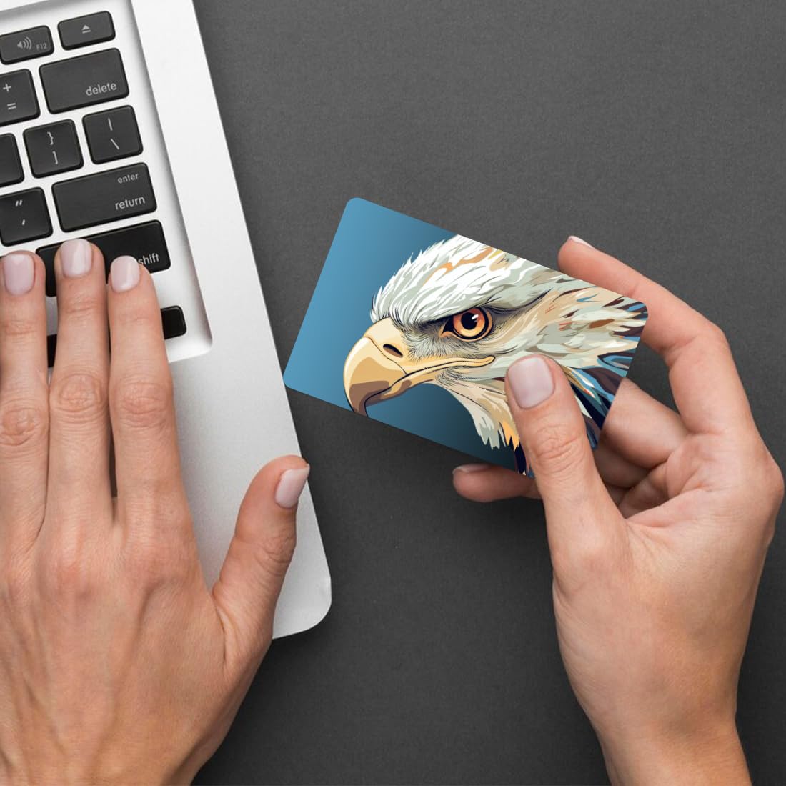 Stickers Carta Di Credito Peacoblue Adesivo Copri Skin Della Carta Di  Credito/Debito Bitcoin Adesivi Per Carte Di Credito