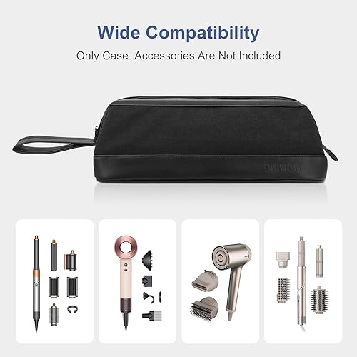 Miniatura 5 de Buwico Airwrap - Funda de viaje para DysonShark Flexstyle, bolsa de viaje compatible con Dyson AirwrapShark Flexstyle completo Styler y accesorios,
