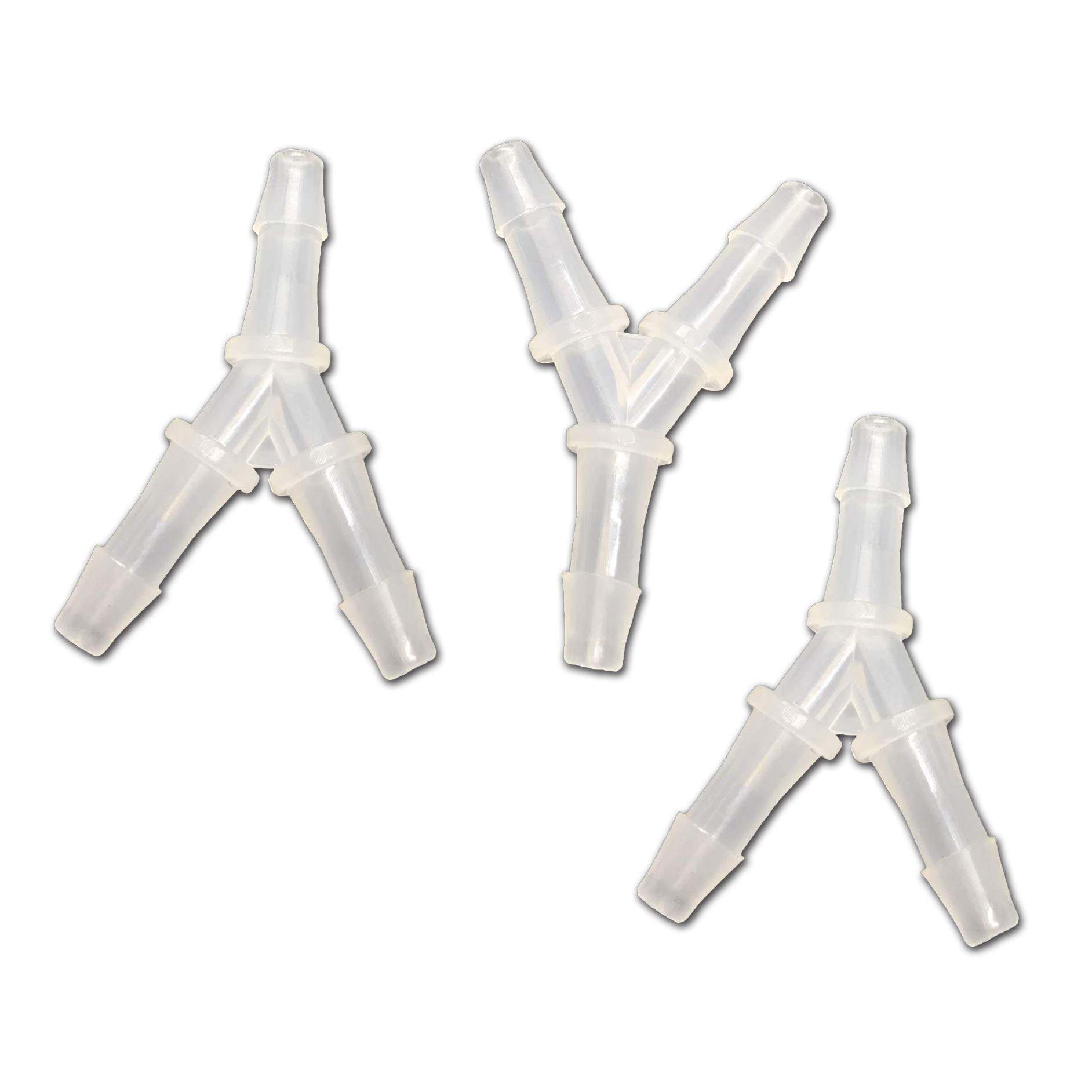 Buy 3Pack PP Barb Oxygen Tubing Concentrator, Pipe Connectors Boat