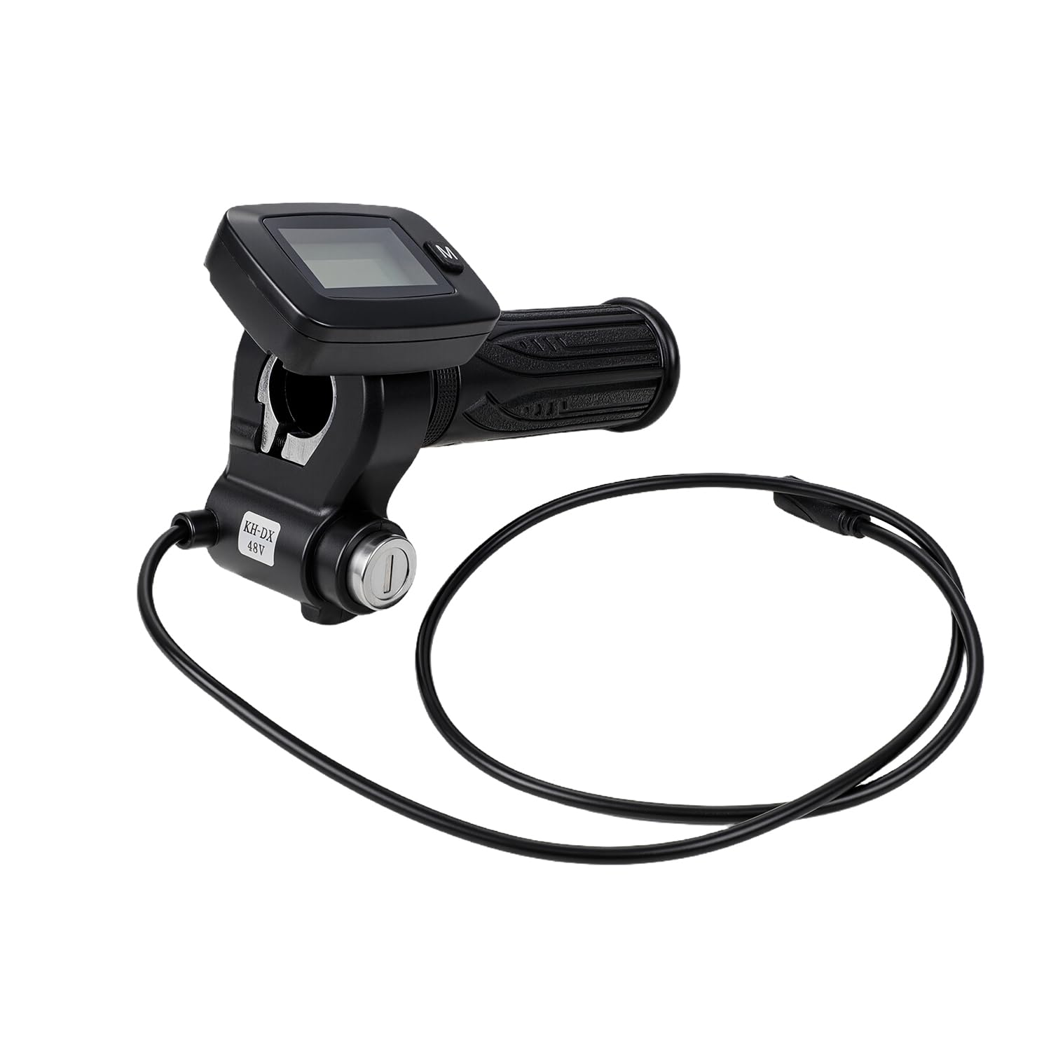 AnXin Poignée D'ccélérateur pour Moto Tout-Terrain électrique Tutto Tutti Soleil 01 Avec 2 Touches Compteur de Vitesse et Affichage de l'accélération-Contrôle D'accélération Fluide