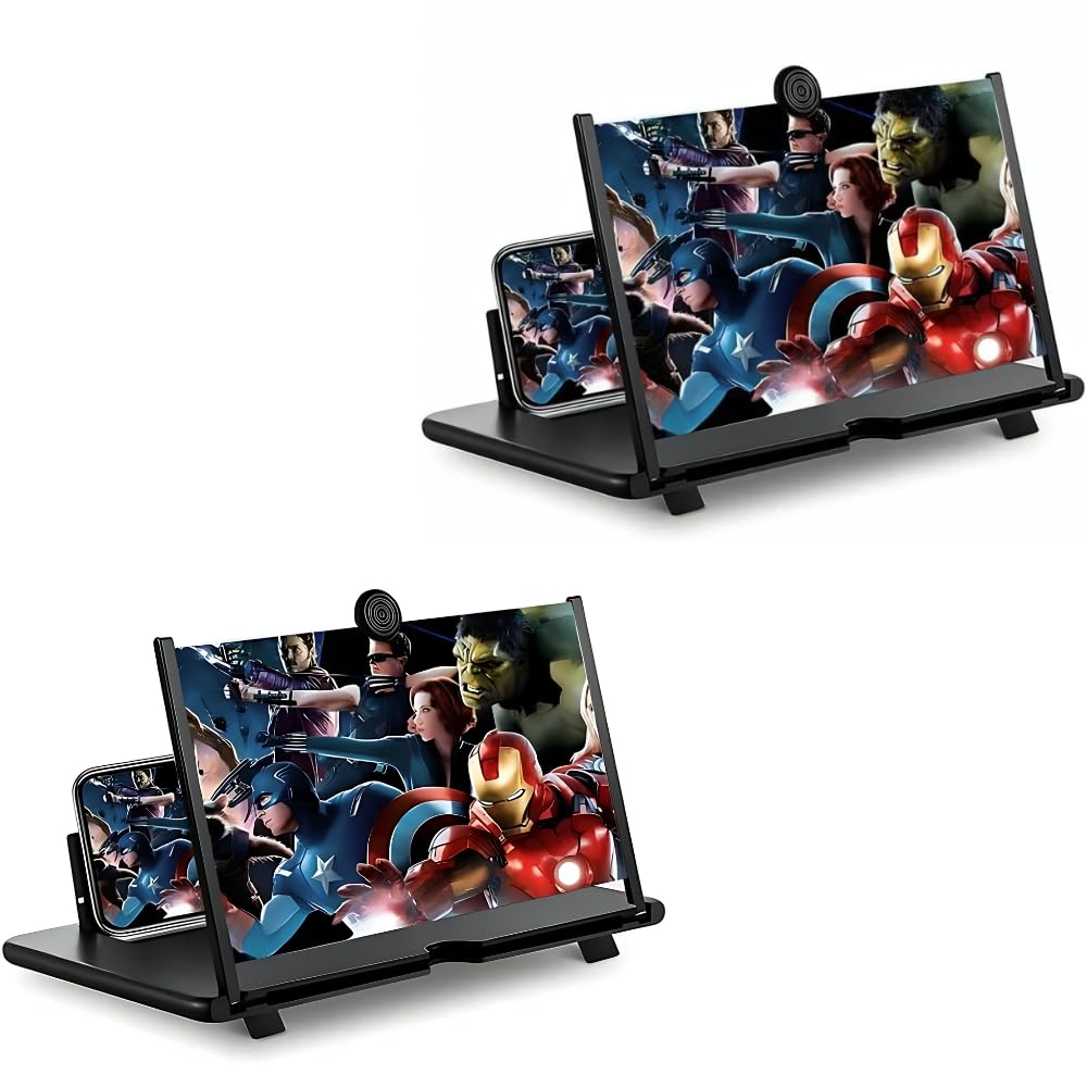Drumstone 𝐁𝐔𝐘 𝟏 𝐆𝐄𝐓 𝟏 New Version 10inch Screen Expanders & Screen Magnifier Amplifier, 3D HD New Phone Holder for Smartphones 𝟏𝟓 𝐘𝐄𝐀𝐑𝐒 𝐖𝐀𝐑𝐑𝐀𝐍𝐓𝐘-picture-24