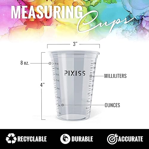 Miniatura 4 de Pixiss Mezclador de resina de alta calidad, mezclador epoxi recargable de mano, grado profesional, agitador para resina, vaso de manualidades,