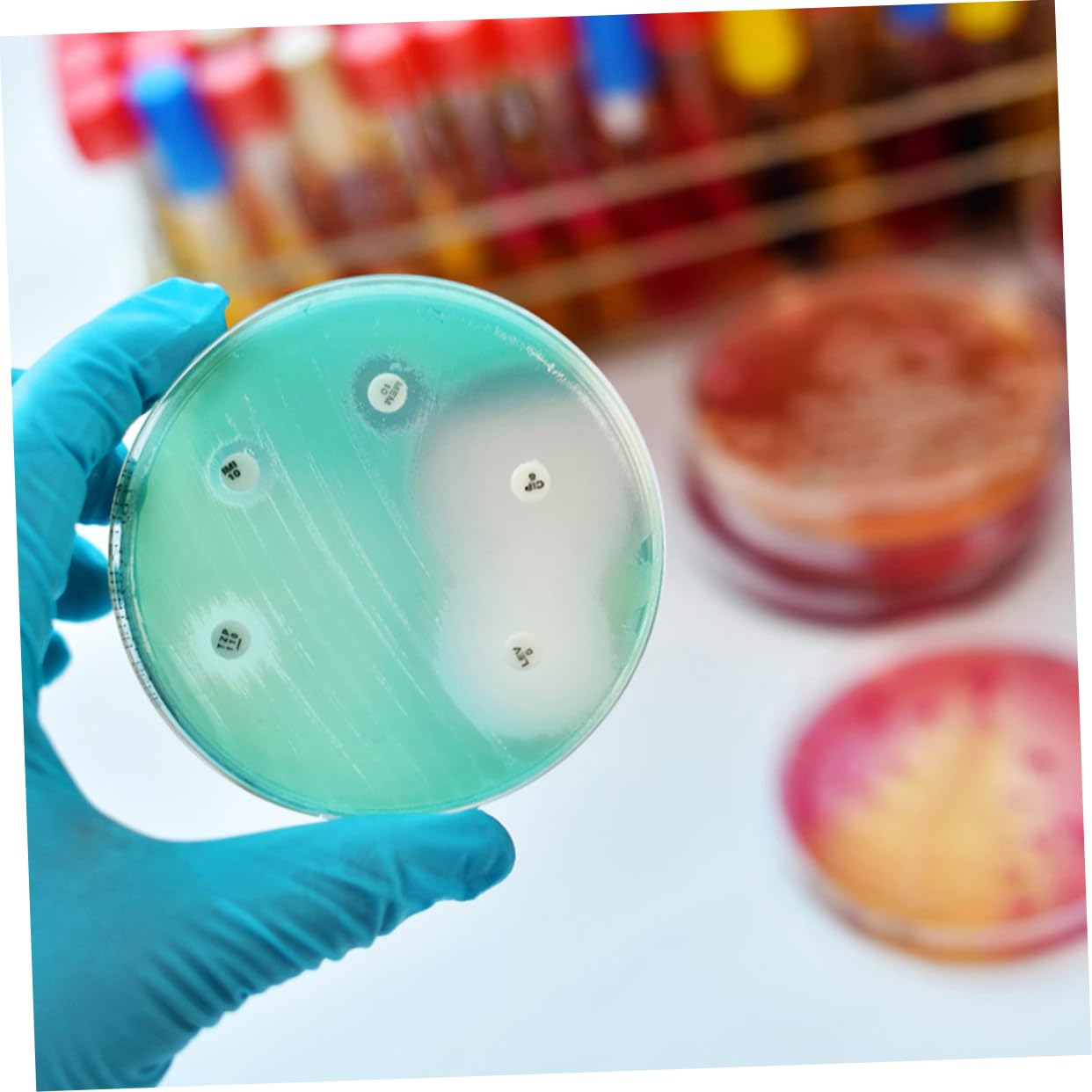 iplusmile 50pezzi Piastre Petri Trasparenti Con Coperchio Piastre Per Coltura Tissutale Per Esperimenti Scientifici Materiale Plastico e Pratico