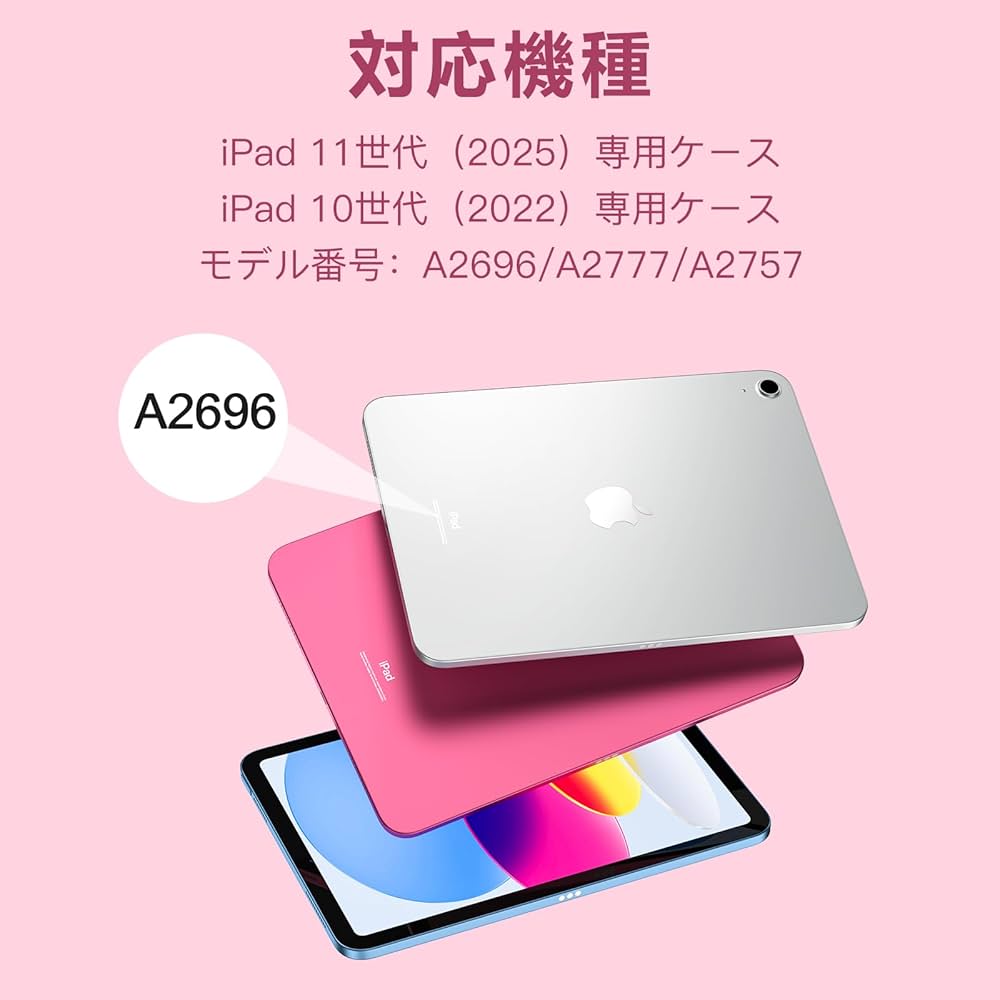 Amazon.co.jp: HETHOT iPad用 キーボード付きケース - 第11世代