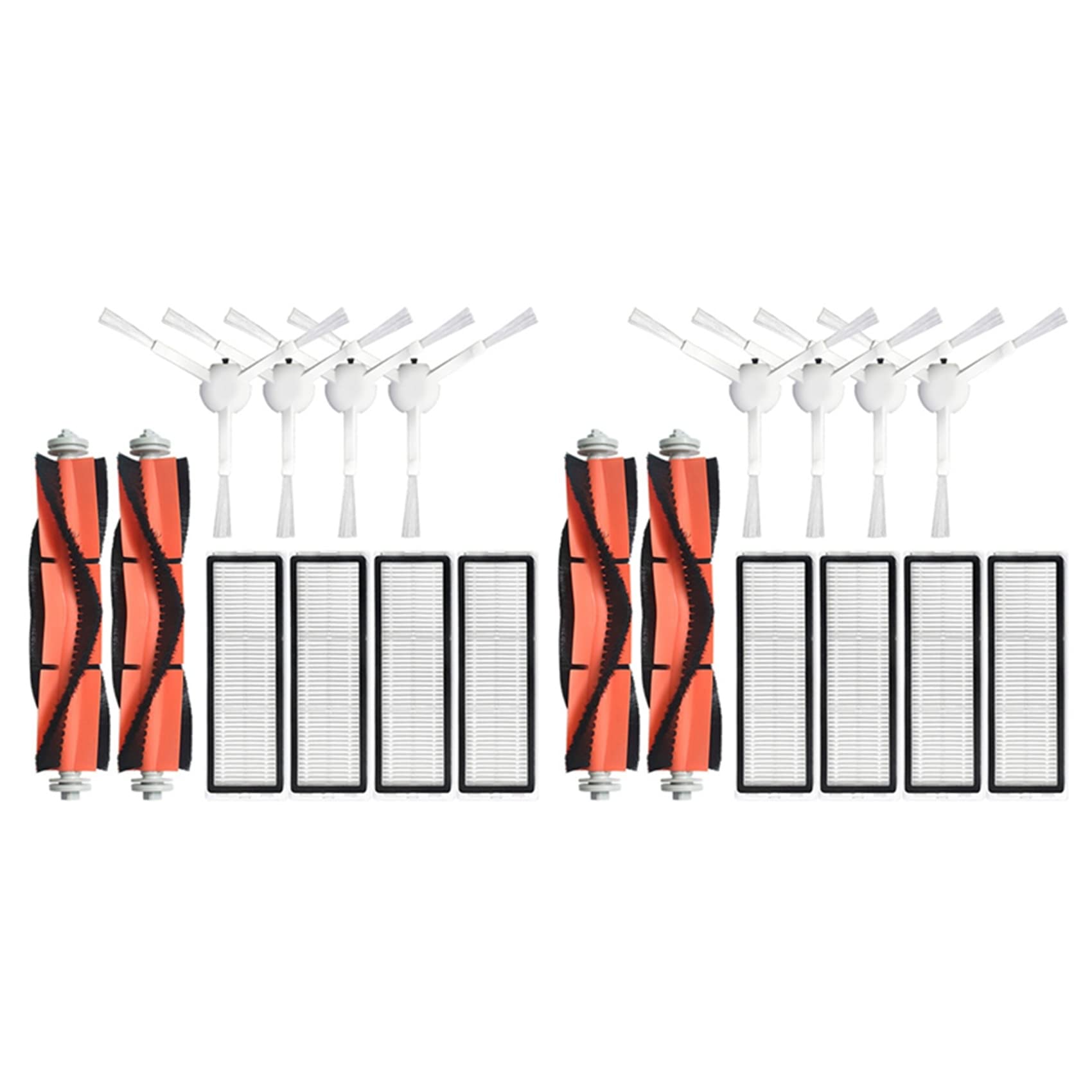 Parti dell'aspirapolvere Confezione da 20 Accessori for aspirapolvere Robot Accessori Main Brush Brush Brush Filter (Color : As Shown)