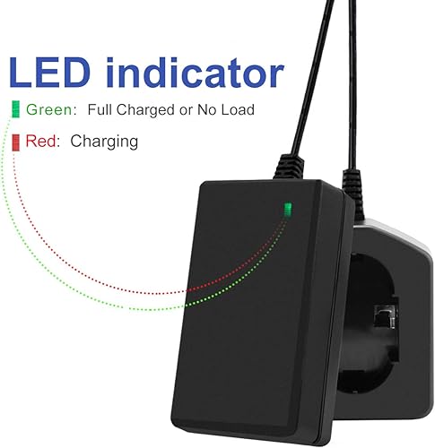 Miniatura 5 de Exmate Cargador de batería de 1.2V-18V compatible con batería Hitachi 7.2V, 9.6V, 12V 14.4V 18V Pod Style (no para batería de iones de litio)