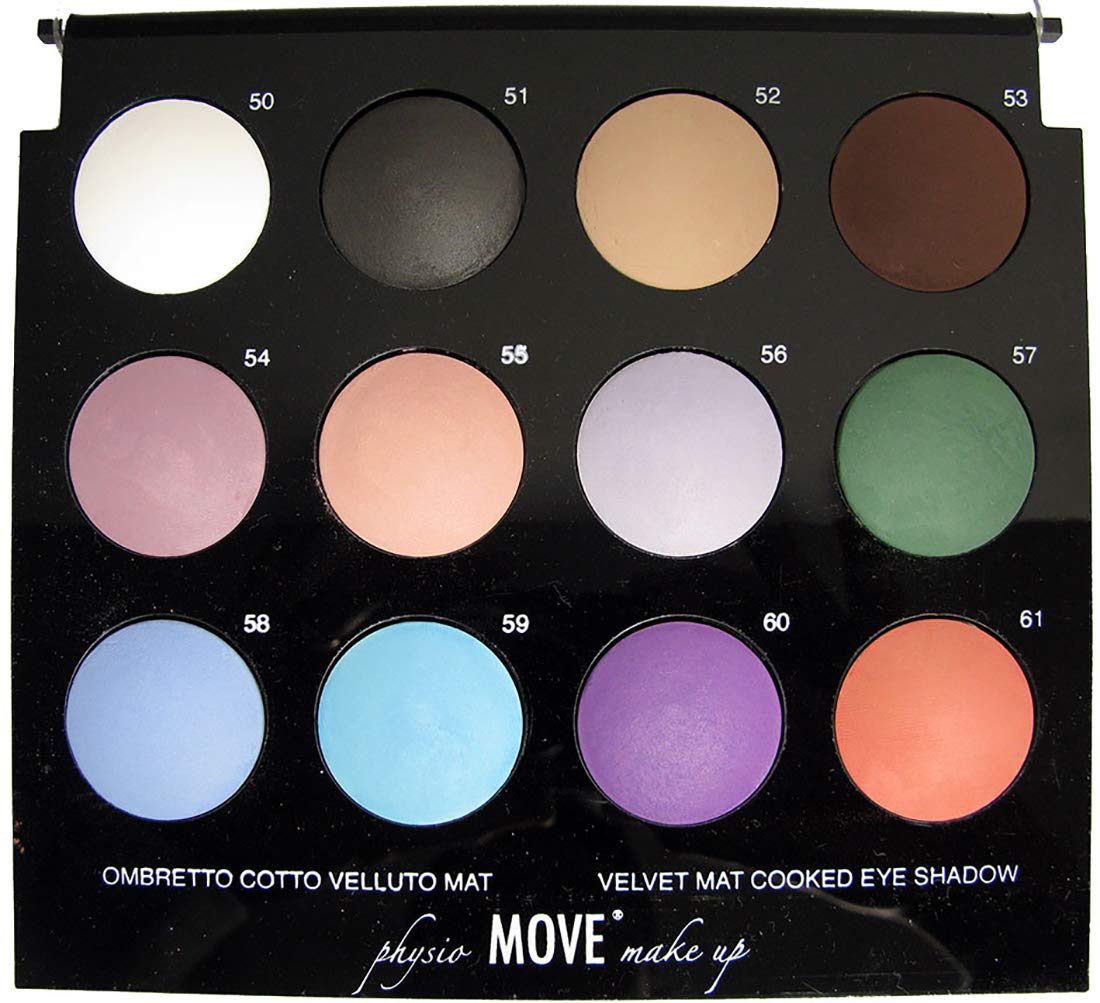 Tavolozza Expò da 12 ombretti cotti velluto matt Cinecittà Make Up