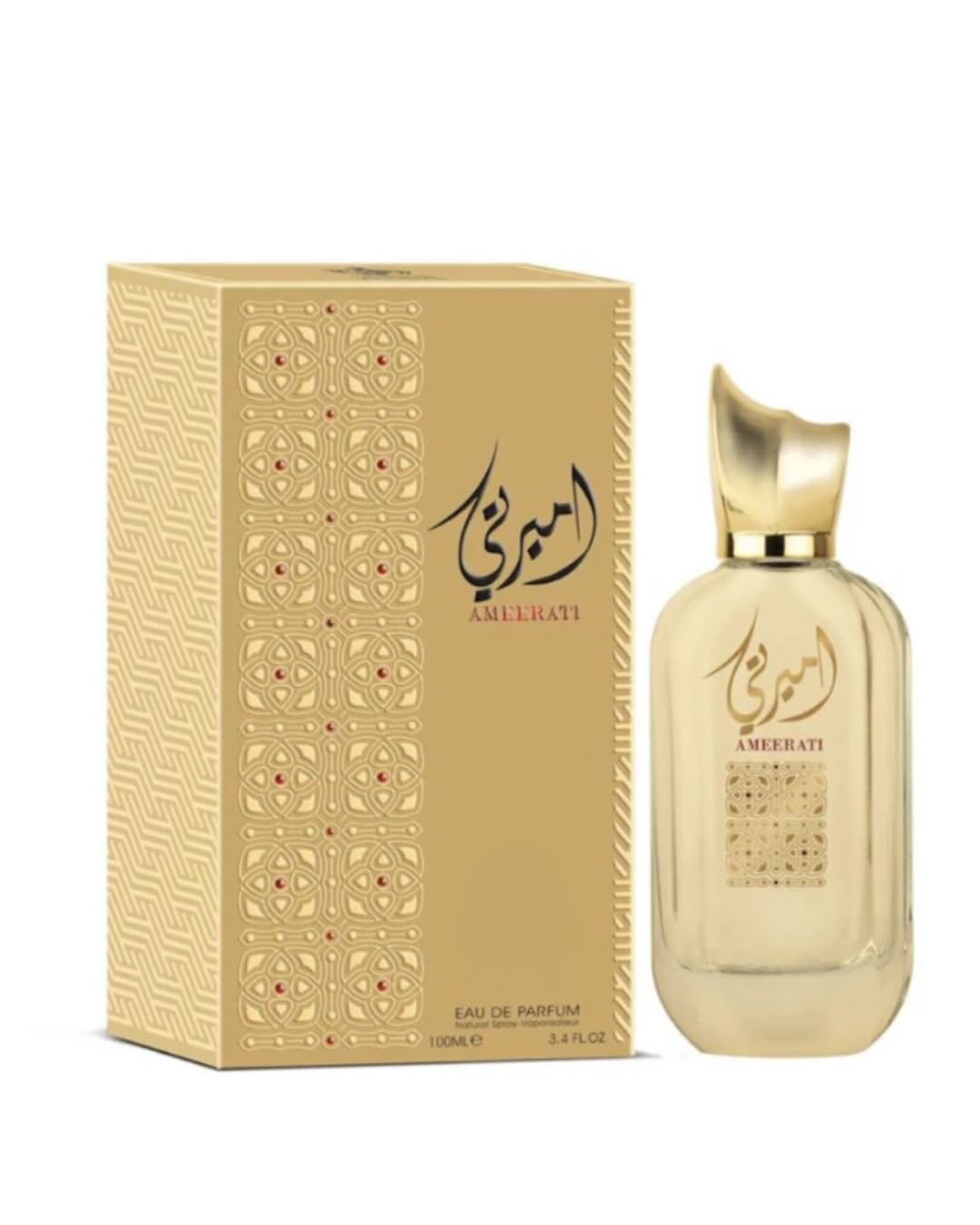 Ameerati eau de parfum 3.4floz/100ml musk, citrus, herbal notes