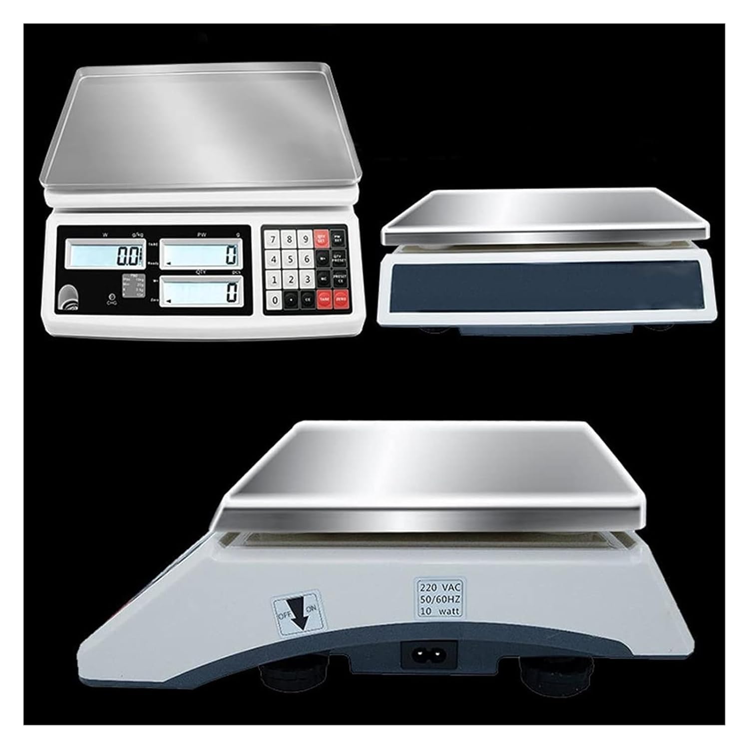Balanze digitali per conteggio di pezzi, Bilancia elettronica di precisione, Bilancia grammi, Bilancia da laboratorio, Bilancia industriale digitale (Dimensione: 30 kg/1 g)