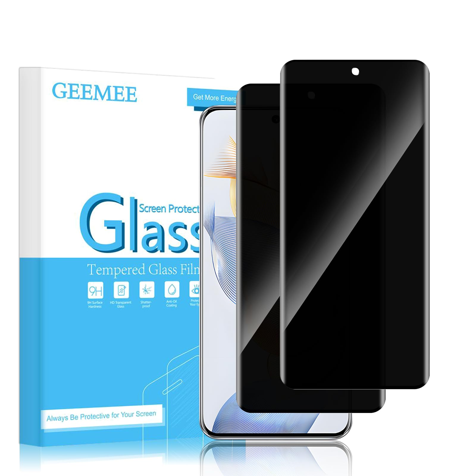 Vetro Temperato GEEMEE Per Honor Magic V3 – 2+2 Pezzi (Schermo E Fotocamera) 9H Anti-Graffio