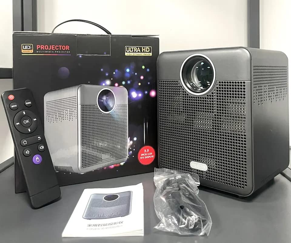 Amazon.com: T03 4K LCD Projector 5000 lumens Android Portable