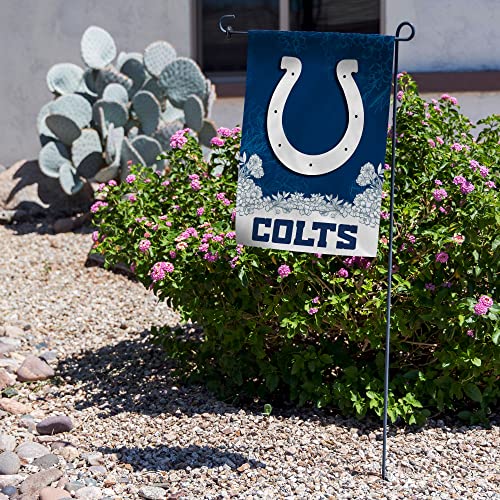 Image of Rico Industries NFL Standard /Primary 13 inch x 18 inch Double Sided Garden Flag - Great Gift for Men, Women, & Fans