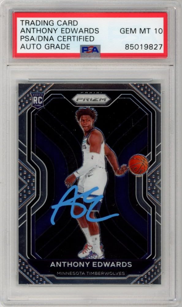 【PSA】 Anthony Edwards直筆サイン入りジャージ Anthony Edwards Signed Authentic Minnesota Timberwolves Jersey JSA