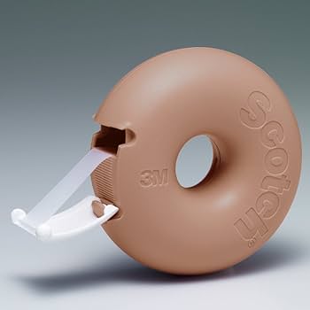 Amazon | 3M スコッチ テープ メンディングテープ ドーナツ