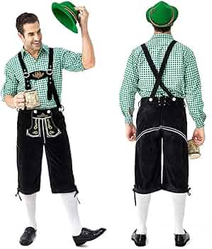 Générique Lederhosen Oktoberfest,Pantalon Traditionnel En Cuir Pour