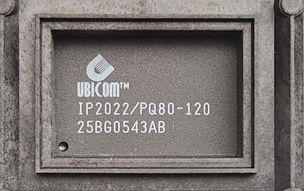 (1 PC) IP2022/PQ80-120 UBICOM IP2000 Family Processor, Speed 120 MHZ