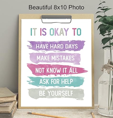 Miniatura 4 de Inspiration Motivation - Arte de pared para el hogar, oficina, dormitorio, baño, citas positivas, decoración de pared, regalo de aliento para